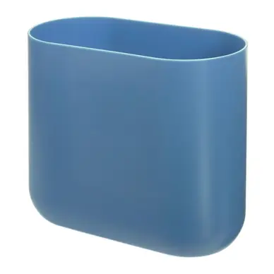 Corbeille iDesign Cade Slim Waste Bleu Marine Meilleur Choix